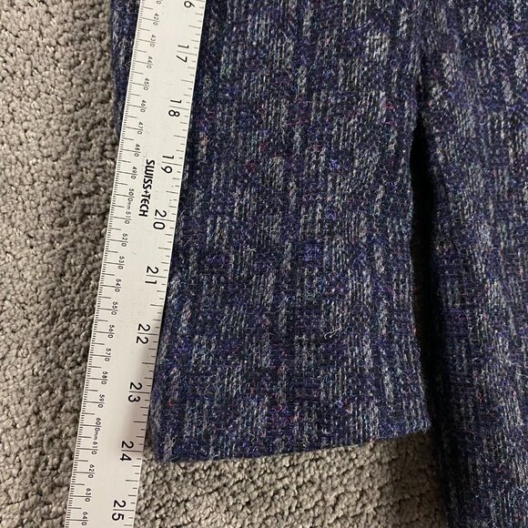 NWT Vintage Night Moves Ciattl Blazer Sport Coat Men's 38S Purple Short - Picture 13 of 15